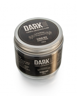 La Logia Barberías Shop Scrub-ber Dark Side exfoliante carbón activado limpieza profunda